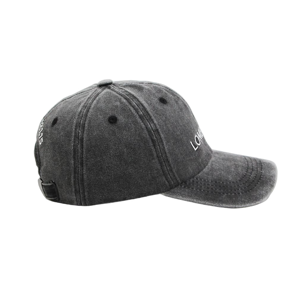 Washed Black Cap